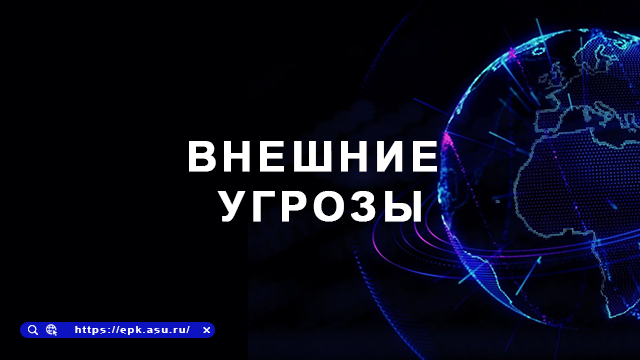 внешние угрозы
